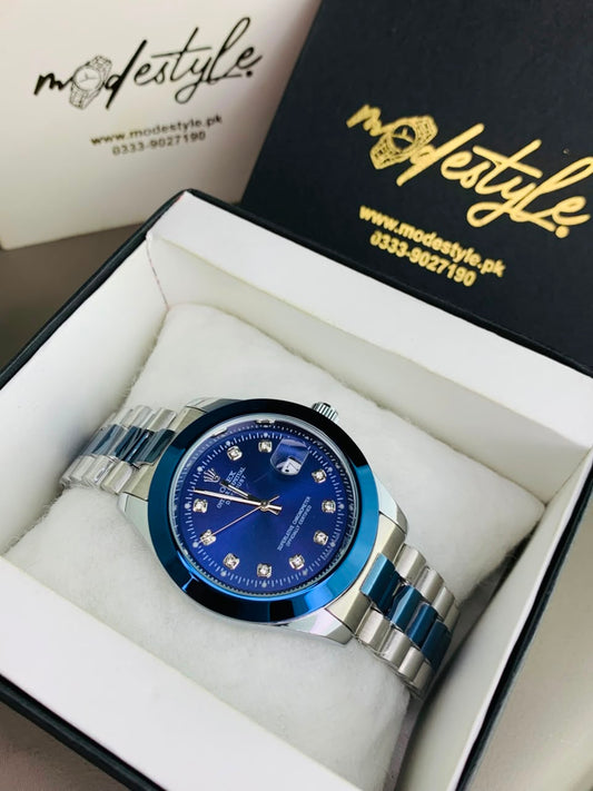 Two tone Stone Model - Two tone Blue