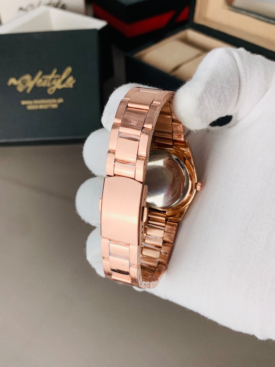 Tissot PRX Classic Stainless Steel Watch For Women (Rose Gold & Black)