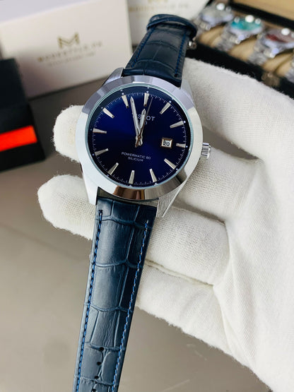 Tissot Gentlemen Belt (Blue)