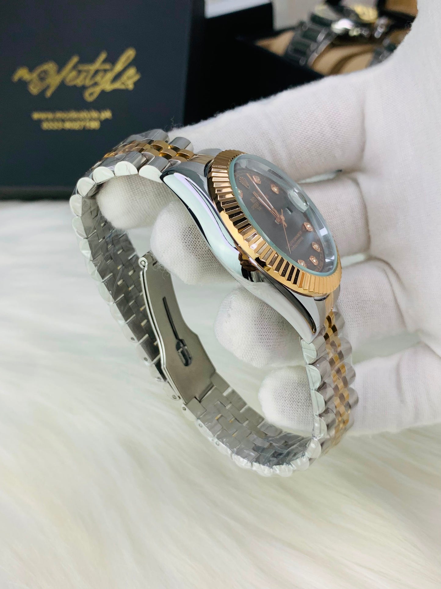 Rlx Just Date Automatic Movement (Black Dail)