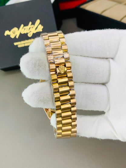 Rlx Day And Date Diamond (Black)
