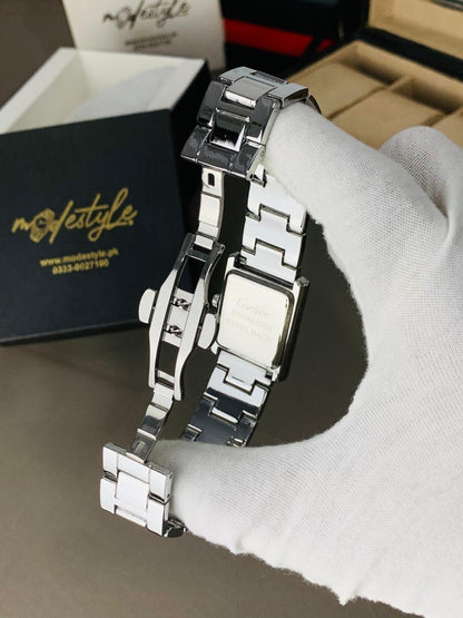Cartier Tank Chain (White)