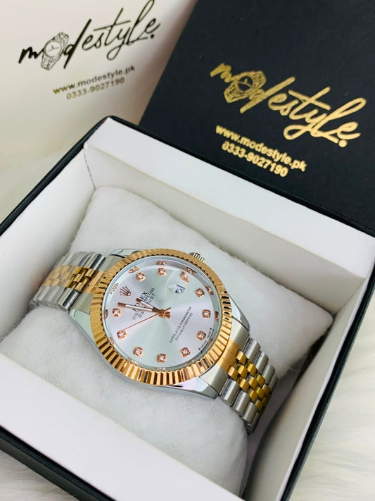 Rlx Just Date Automatic Movement (White Dail)