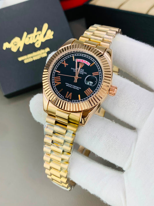 Rlx Day And Date Model (Black)