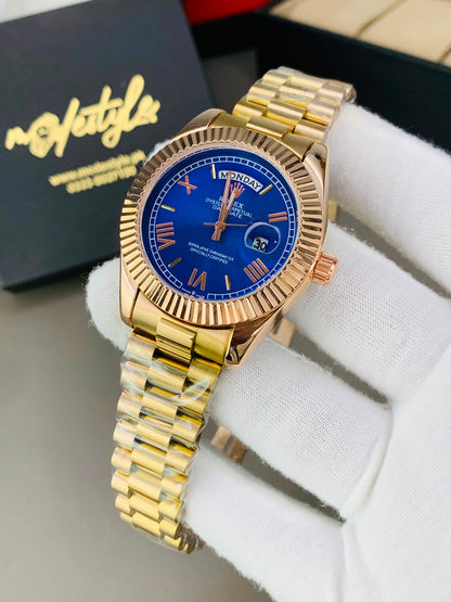 Rlx Day And Date Model (Blue)