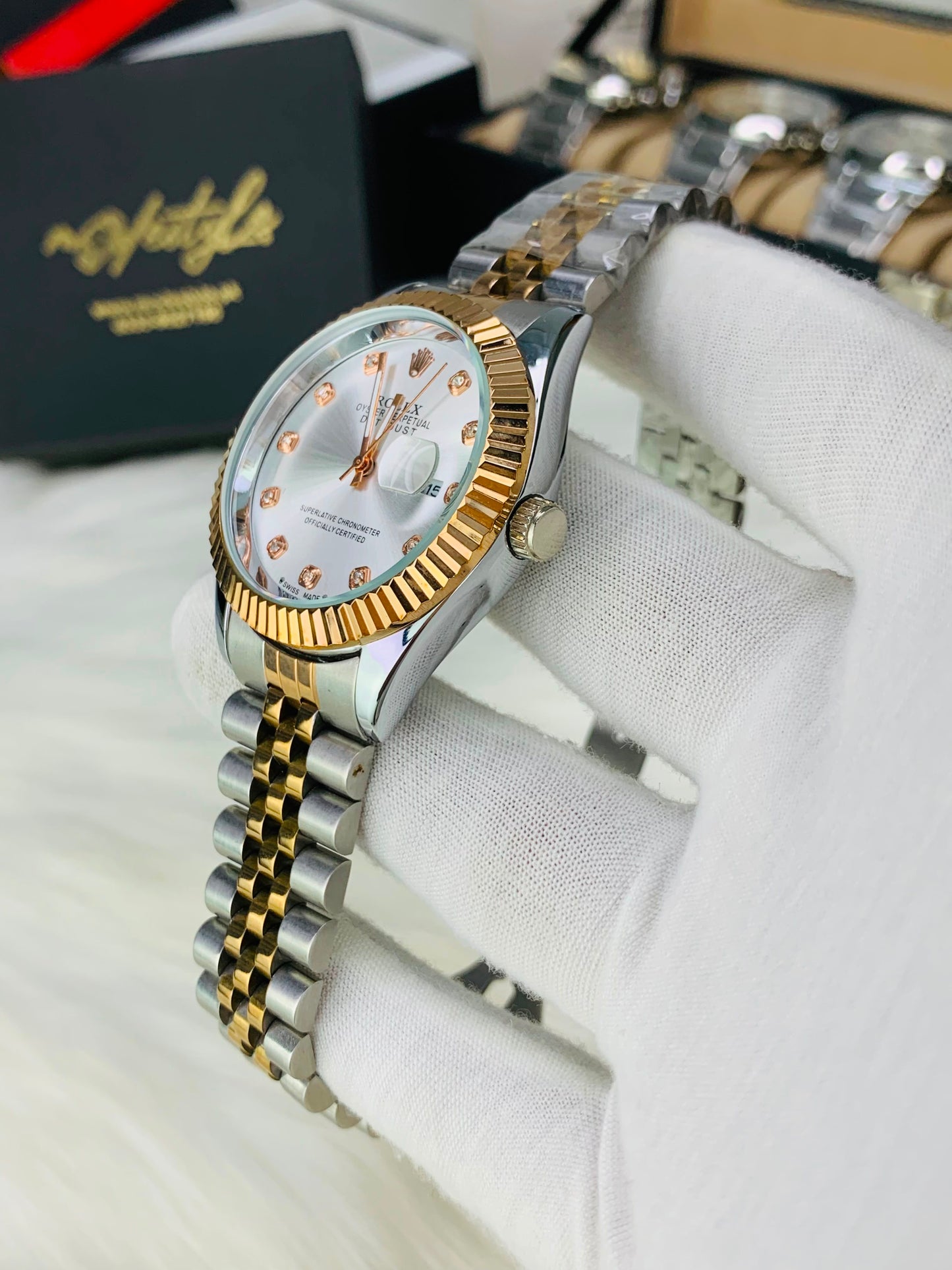 Rlx Just Date Automatic Movement (White Dail)
