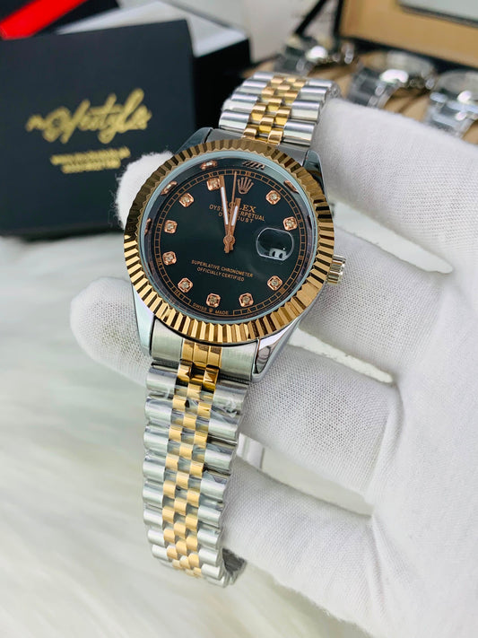Rlx Just Date Automatic Movement (Black Dail)