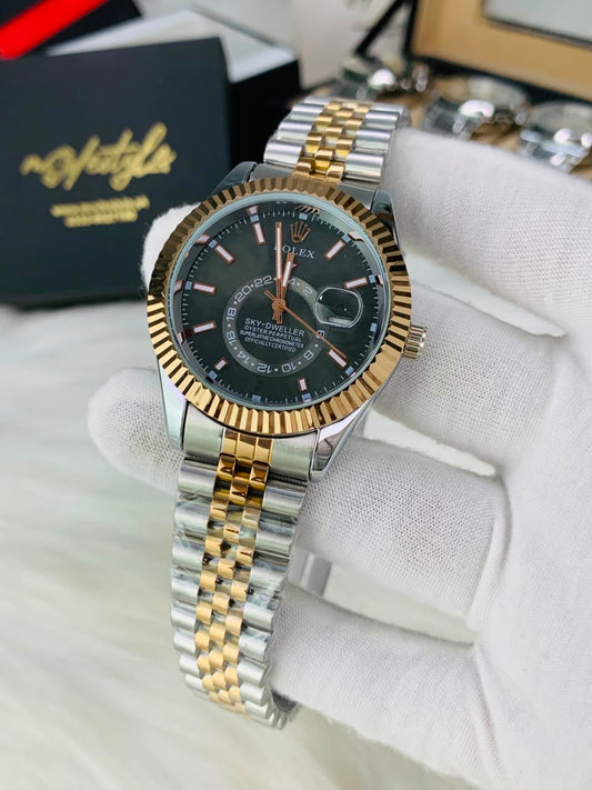 Rlx Sky-Dweller Automatic Movement (Black Dail)