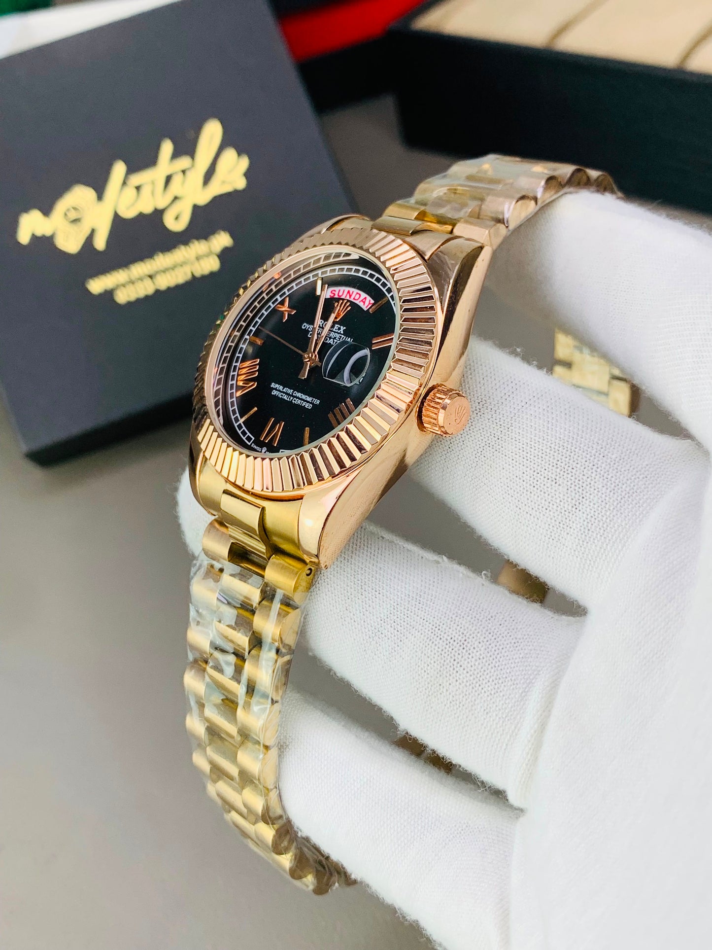 Rlx Day And Date Model (Black)