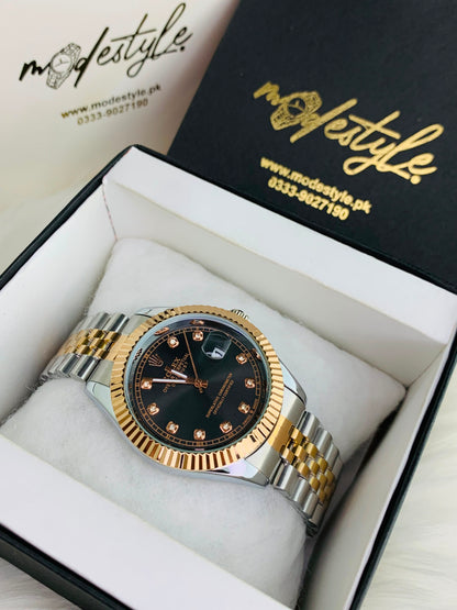 Rlx Just Date Automatic Movement (Black Dail)
