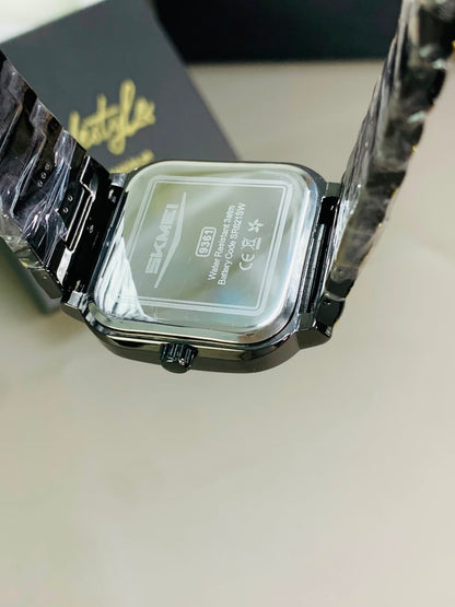 Skemi Men Watch - Two Tone Blue