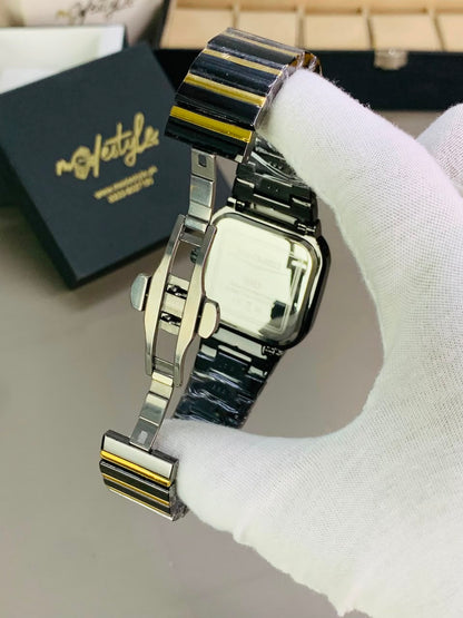 Skemi Men Watch - Two Tone Blue