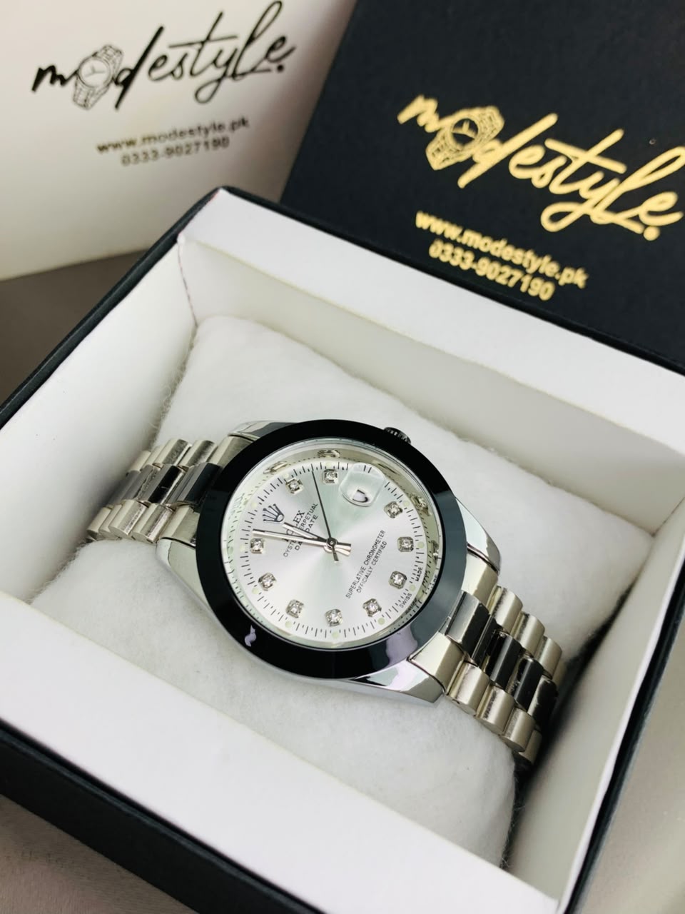 Two tone Stone Model - Two tone White