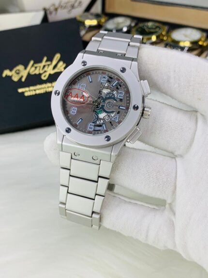 Hublot New Model (Silver chain Grey dail)