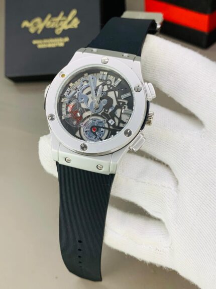 Hublot Strap Model (Black silver)