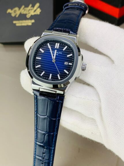 Patek Belt Nautilus Model (Blue)